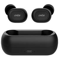 Artis BE810M True Wireless Bluetooth Stereo Earphones with Charging Case, Compatible with Android & iOS (Black)

