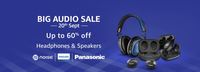 Amazon Big Audio Sale upto 60% off on Sept 20th