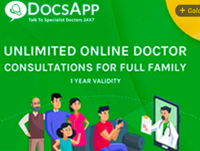 Docsapp DD Exclusive- Get Flat Rs.550 Off On Gold Membership + Get 10% off via ICICI Netbanking & Rs.65 Cashback via Airtel Payment Bank 
