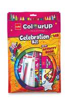 Cello ColourUp Celebration Kit - Gift Pack|Colouring Kit for Kids|Combo Pack with Colours and Activity Book | Hobby Stationery for Home and School
