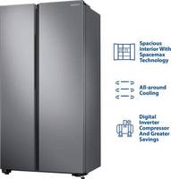 22% off - Samsung 700 L Frost Free Side by Side Refrigerator  