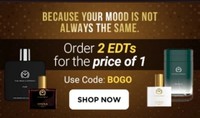 The Man Company BOGO Offer - Get 2 Edts For The Price Of 1