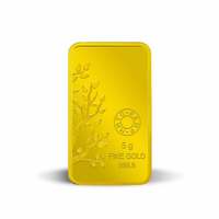 MMTC-PAMP Banyan Tree 24k (999.9) 5 gm Gold Bar With 10% Cashback on VISA Cards