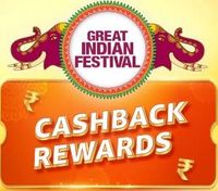 UPCOMING | Amazon Great Indian Festival Cashback Rewards