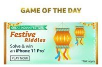 Amazon Festive Riddles Solve & Win an iPhone 11 Pro