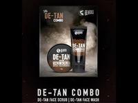 Beardo De-Tan Combo For Men