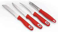 Pigeon - Ultra Stainless Steel Knife Set, Set of 4, Multicolour