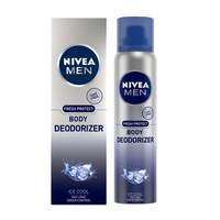 (Pantry) NIVEA Men Fresh Protect Body Deodorizer Ice Cool, 120ml