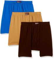 Dollar Bigboss Men's Cotton Boxers (Pack of 3) @ 95