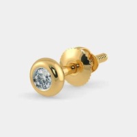 The Merlin Stud for himGold & KT18KTYellow Gold 0.65 GramDiamondSI IJ0.045 CT