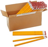 AmazonBasics Wood-cased #2 HB Pencils -  Box of 96