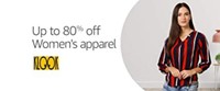 Klook Upto 80% off on women's Apparel