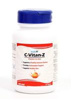 Healthvit C-Vitan-Z Vitamin C 500mg and Zinc - 60 Tablets