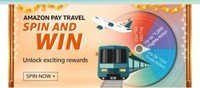 Amazon Pay Travel Spin & Win Contest