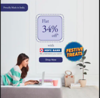 Wakefit Salary Day Sale Get upto 28% off on Wakefit products Sitewide + EXTRA 34% Off With HDFC CARDS