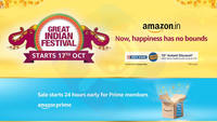 Amazon Great Indian Festival Sale 2020 Date Revealed with HDFC Bank offers, New Launches, and more