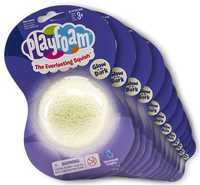 Learning Resources Playfoam Glow in The Dark Jumbo Pods (Box of 12)