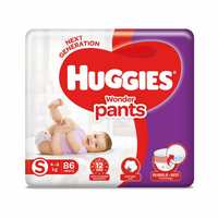 Huggies Wonder Pants Small Size Diapers, 86 Count 