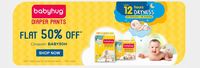Firstcry: Flat 50% OFF* on Babyhug Diaper Pants