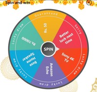 Amazon GIF  Spin And Win Prizes worth 5 lakhs