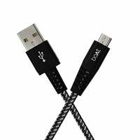  boAt Rugged v3 Extra Tough Unbreakable Braided Micro USB Cable 1.5 Meter (Black) |