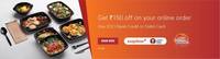 Eazydiner :- Flat Rs 150 instant discount on your delivery/takeaway order of Rs 500 and above using ICICI Cards