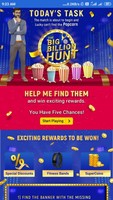 Big Billion Day Hunt 10th Oct win upto 5 coupons and assured 2 supercoins