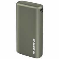 Ambrane 20000mAh Li-Polymer Powerbank with Fast Charging & Compact Size (Neos, Midnight Green)