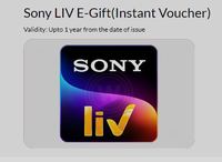 Sony Liv Subscription at Rs 500