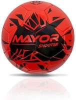 Prebook Deal -  Mayor Shooter Football - Size: 5  (Pack of 1, Red, Black)