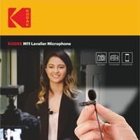 [Prebook] Kodak M11 2.5mm Lavalier Microphone with Adapter for Smartphones Camera Microphone
