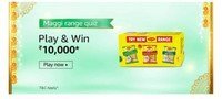 Amazon Maggi Range Quiz- Play and Win Rs- 10000