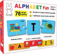 Play Poco Alphabet Fun Type 1 - 78 Piece Alphabet Matching Puzzle - 7 Different Ways to Play and Learn - Includes 78 Large Puzzle Cards with Beautiful Illustrations Rs. 279 - Amazon  Lighting Deals