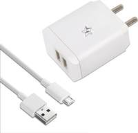 Pre-Book | Flipkart SmartBuy Dual Port 3.1A Fast Charger with Charge & Sync USB Cable (White, Cable Included)