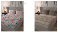 Prebook - Flat 70% off on Trident Bedsheets (New Stock) Starting at Rs.374