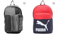 Prebook - Puma Backpacks Min 75% Off Starts From Rs.172