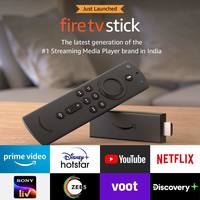 All-new Fire TV Stick with Alexa Voice Remote (includes TV controls) | Stream HD Quality Video with Dolby Atmos Audio | 2020 release + 10% Off via HDFC 