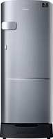 Samsung 192 L 4 Star Inverter Direct Cool Single Door Refrigerator(Elegant Inox, Base Stand with Drawer) @ 15290