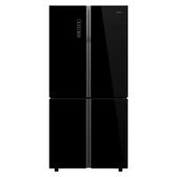 Haier 712 L Inverter Frost-Free Side-by-Side Refrigerator (HRB-738BG, Black Glass)