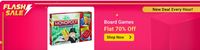Flash Sale - Board Games 70% Off