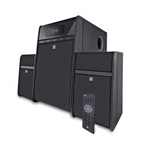 iBall Tarang Classic 2.1 Multimedia Speaker with Bluetooth, USB, FM Radio & Remote Control (Black