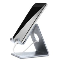 ELV Desktop Cell Phone Stand Tablet Stand, Aluminum Stand 