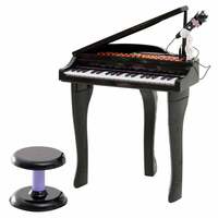 MWG-Exports-Co. Multi-Functional 37 Key Musical Kids Piano (Microphone +Chair) 