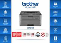 Brother HL-L2321D IND Single Function Monochrome Printer  (Gray, Toner Cartridge)