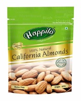 Happilo 100% Natural Premium Californian Almonds, 200g (Pack of 2)