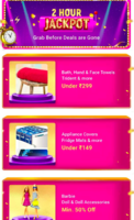 Flipkart Jackpot deals 4PM to 6PM : Bath, Hand & face Towels Under Rs.299 || AFridge Mats & Cover Under Rs.149 & More 
