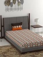 Lowest : Trident 120 TC Cotton Bedsheet Cover upto 75% Off