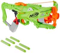 Nerf Zombie Strike Outbreaker Bow -- Real Crossbow Action -- 5-Dart Rotating Drum -- Includes 5 Official Nerf Zombie Strike Elite Darts