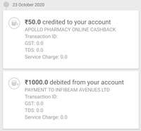 Add money to Zeta wallet using Airtel Net banking & get ₹50 cashback in Airtel wallet