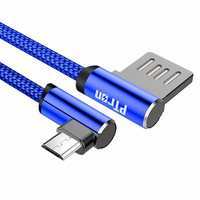 pTron Solero Micro USB Fast Charging 1.2m Long Nylon Braided Strong USB Cable
